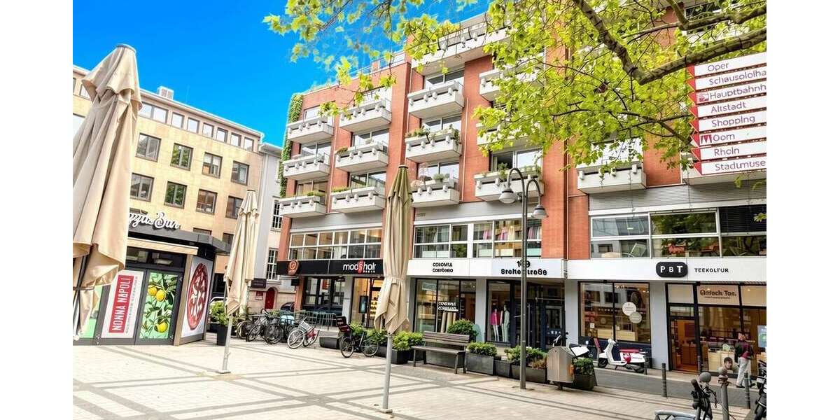Etagenwohnung Köln - 2 Zimmer, 77 m&sup2;, 1.155&euro; | Angebot:27324001